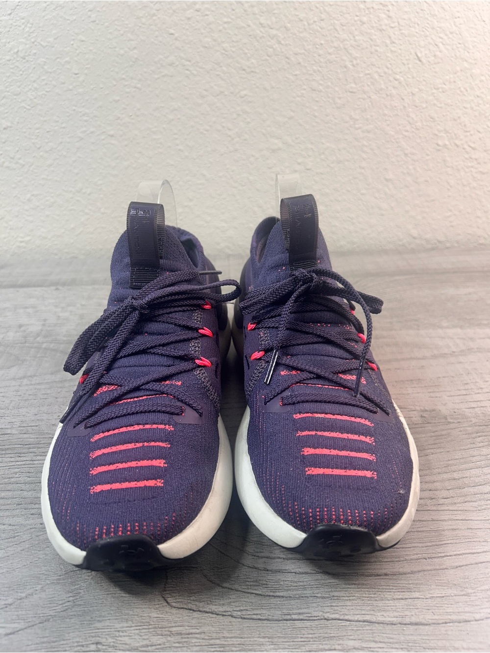 Under Armour HOVR Phantom 3 Purple Pink Running Shoes Women’s Size 9 - Picture 2 of 9